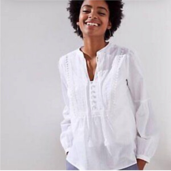 LOFT women’s long sleeve blouse - Picture 1 of 12